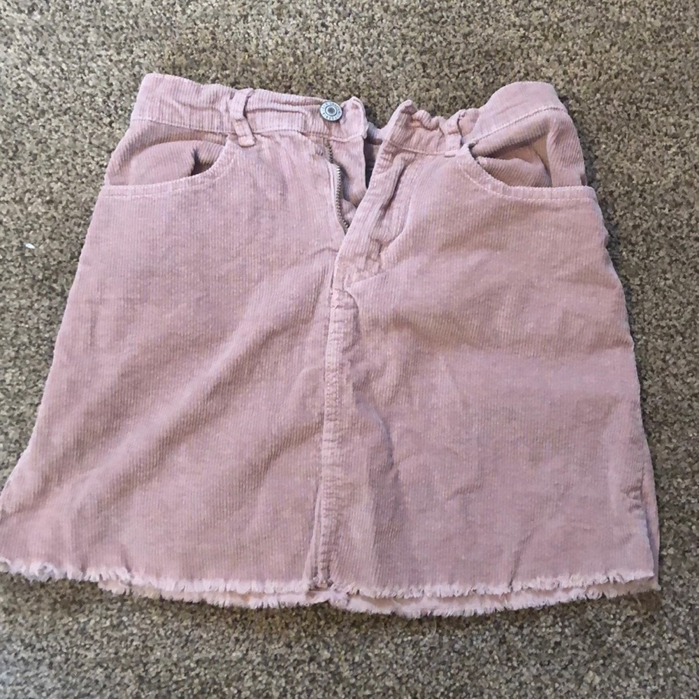 pink brandy melville skirt